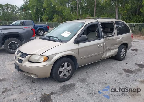 2007 Dodge Grand Caravan Sxt z USA, uszkodzony, nr VIN 2D4GP44L77R324345